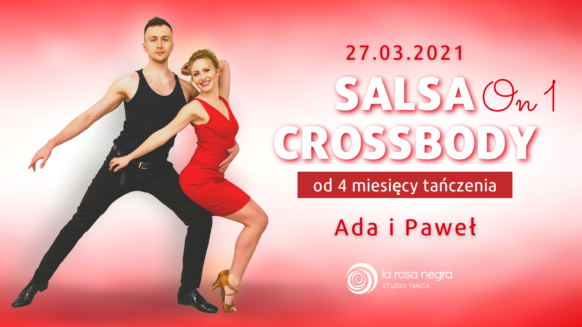 Salsa Crossbody On 1 z Adą i Pawłem - zajęcia weekendowe