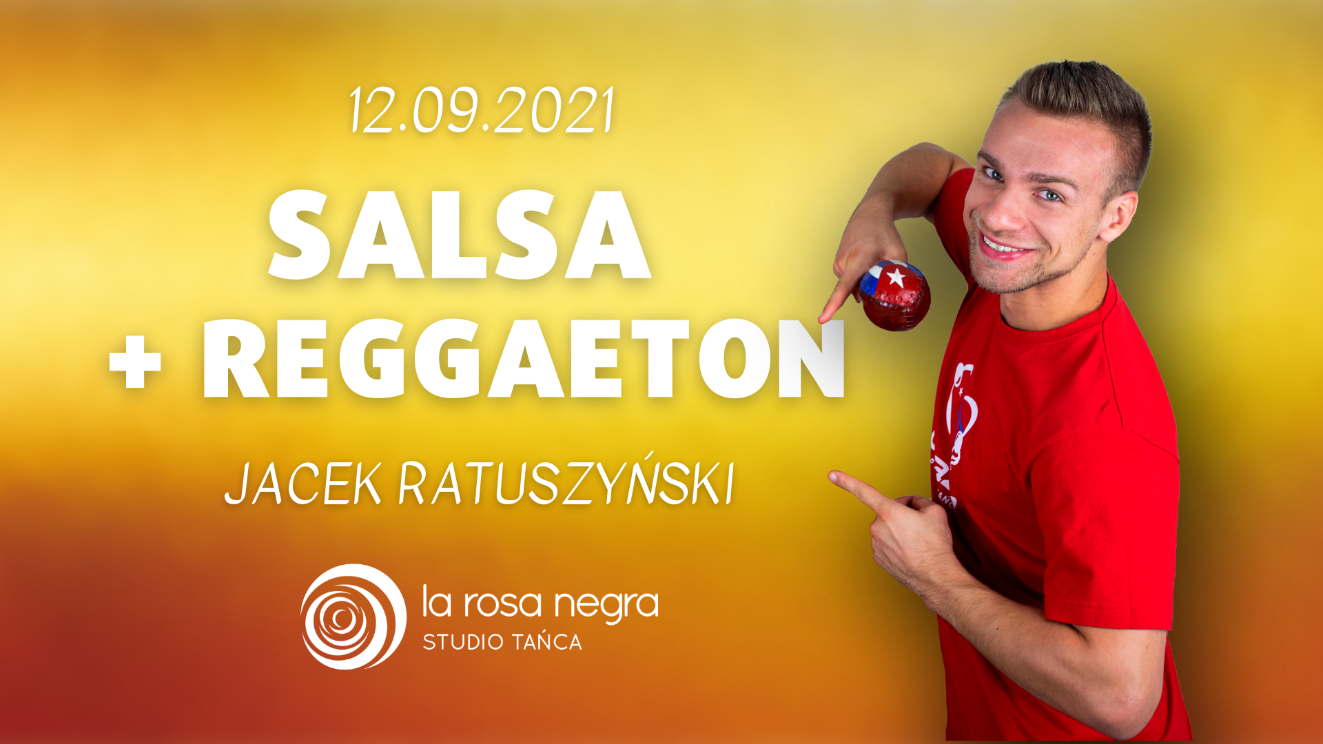 Salsa + Reggaeton z Jackiem Ratuszyńskim - zajęcia weekendowe