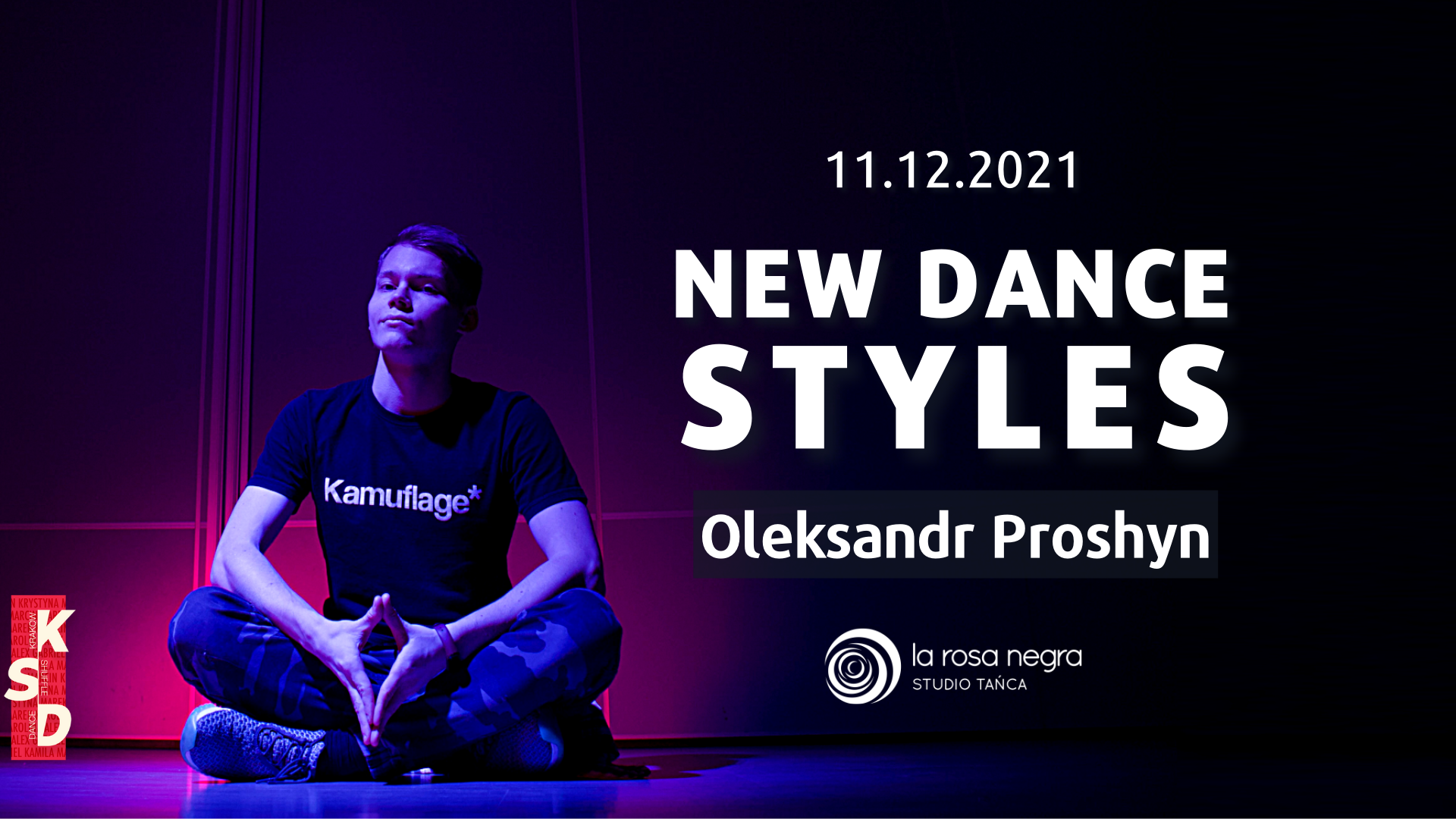 New Dance Styles z Oleksandrem - zajęcia weekendowe