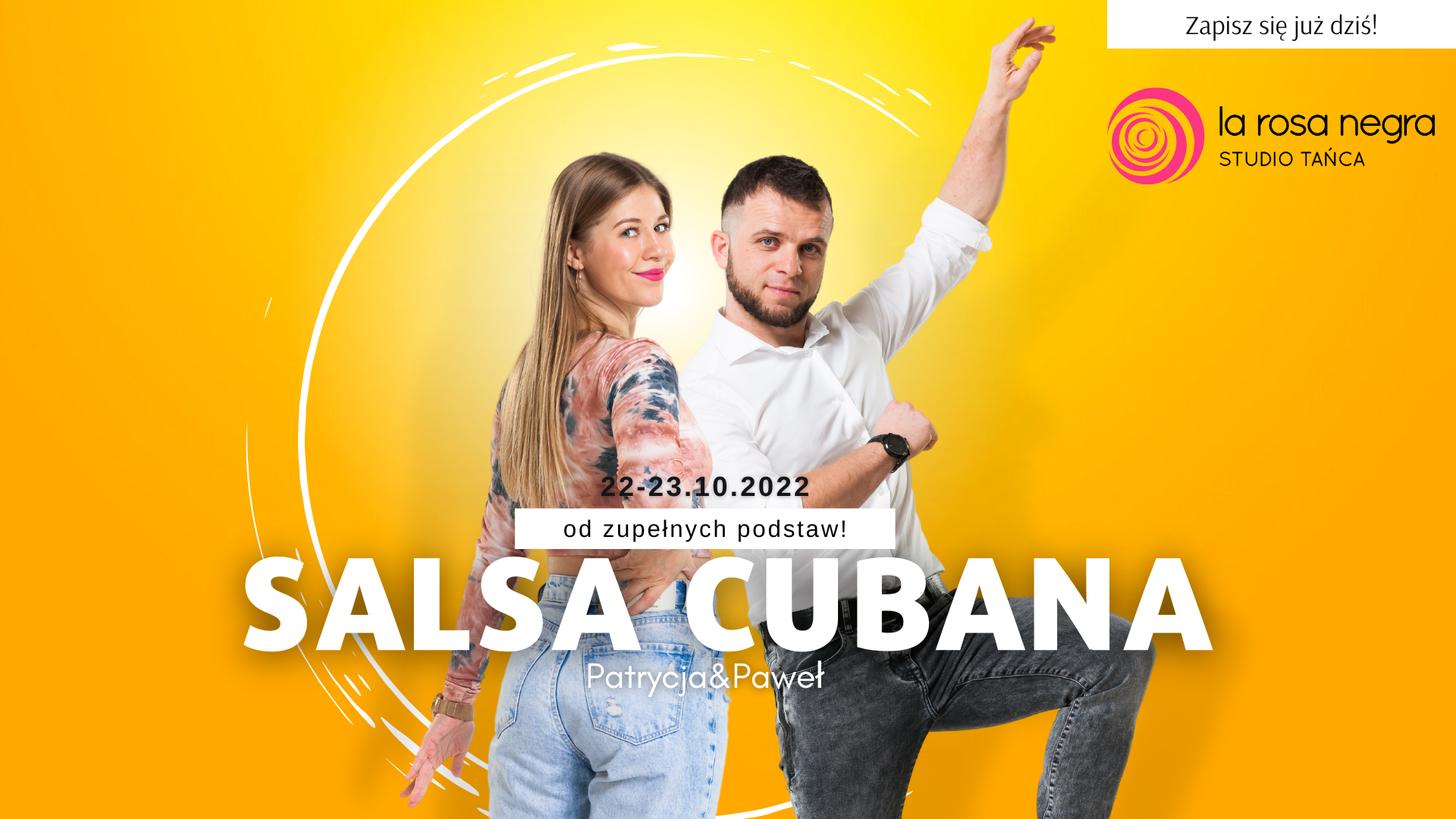 Salsa cubana od podstaw z Patrycją&Pawłem - zajęcia weekendowe