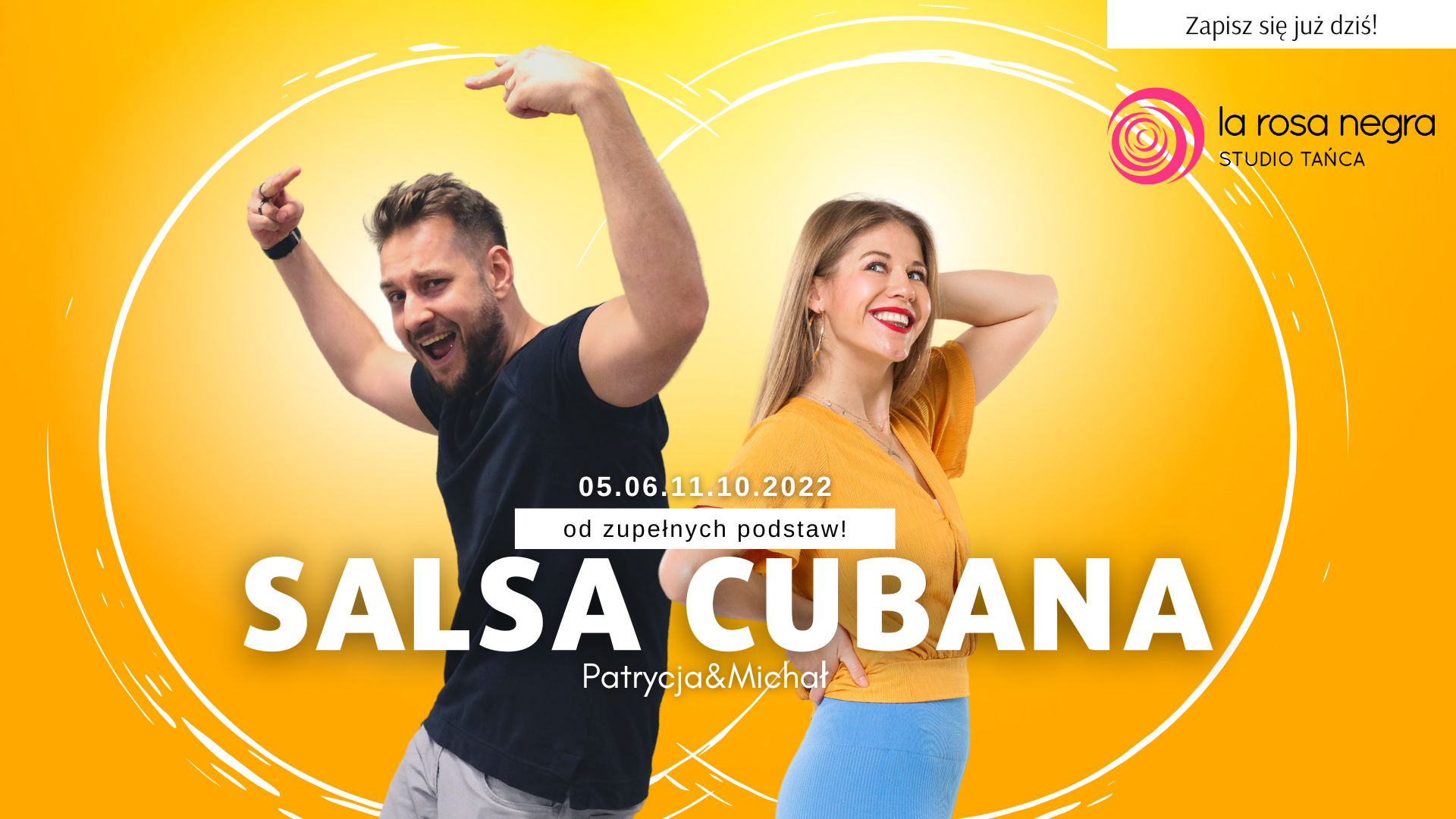 Salsa cubana od podstaw z Patrycją&Michałem - zajęcia weekendowe