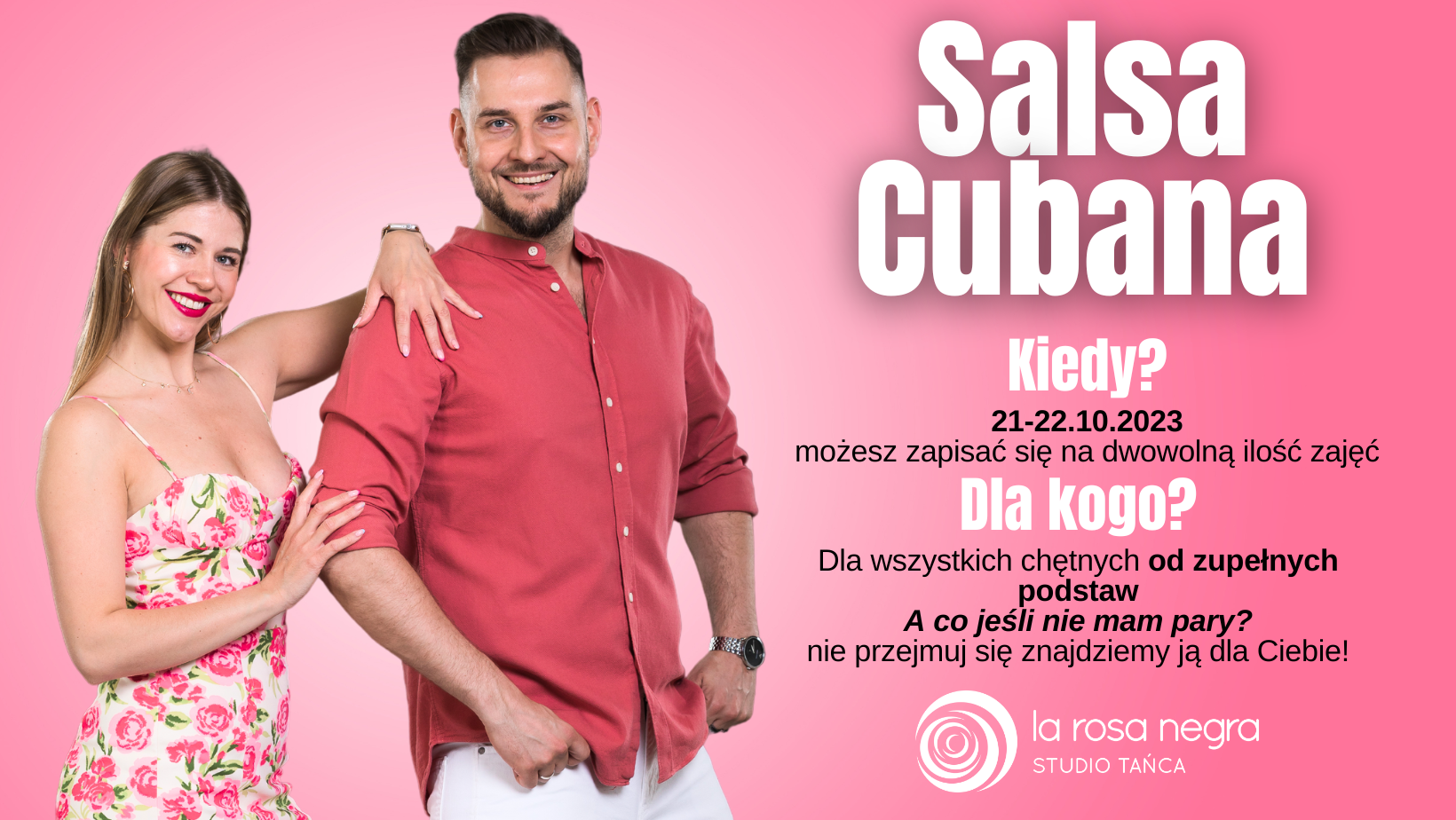 Salsa cubana od podstaw z Patrycją & Michałem - zajęcia weekendowe