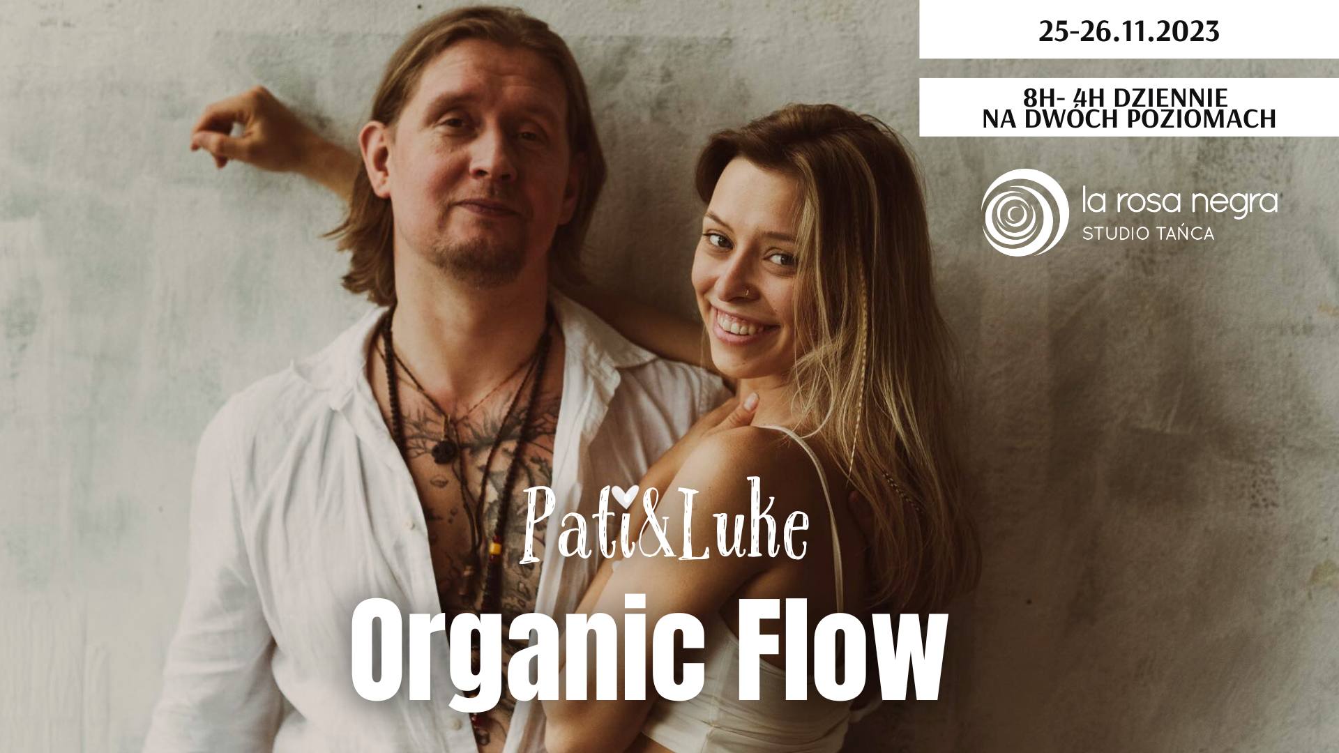 Organic Flow z Pati & Luke - zajęcia weekendowe