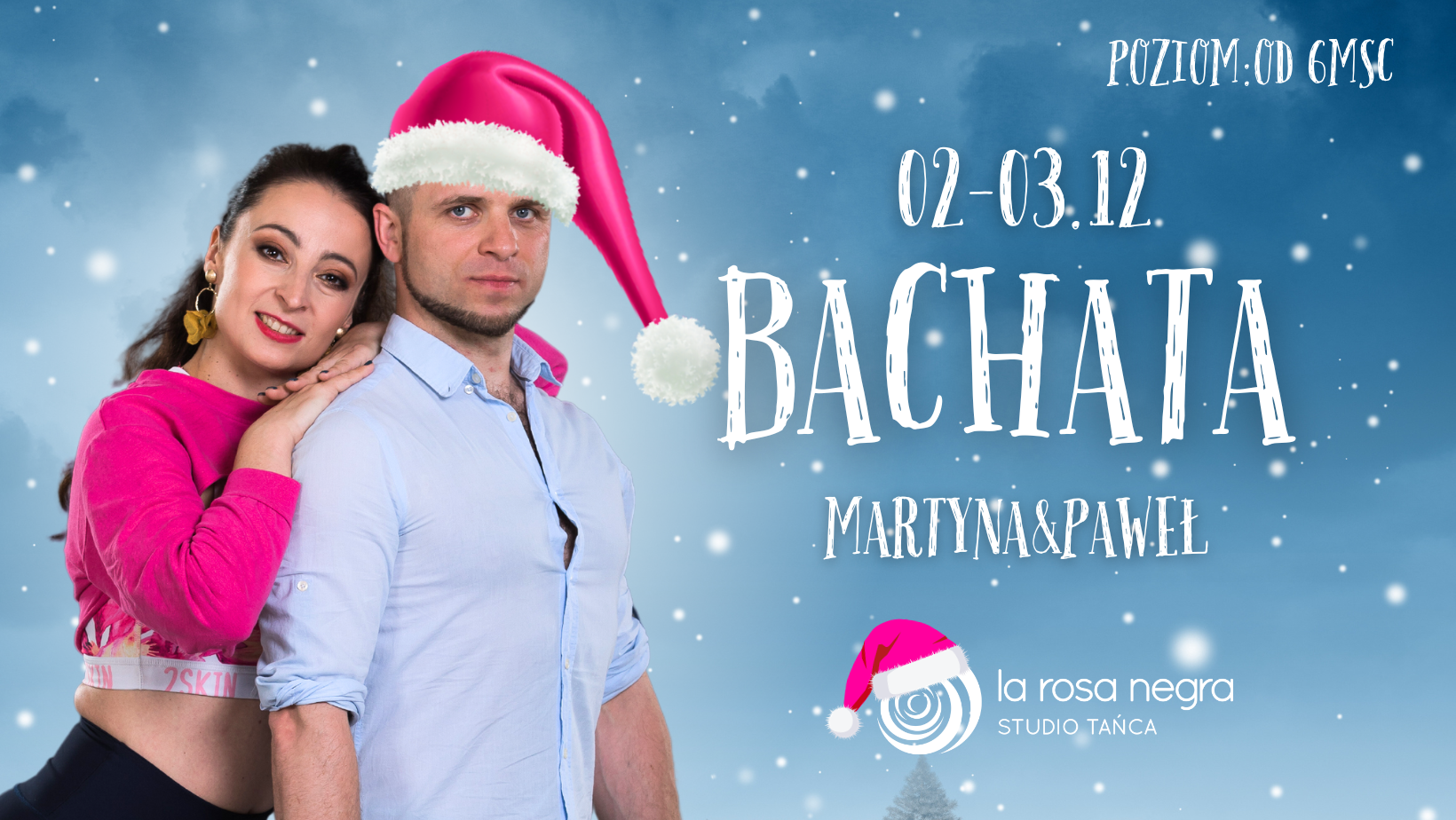 Bachata z Martyną&Pawłem - zajęcia weekendowe